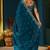 Women's satin silk saree with elegant lace border party wear designer saree