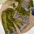 Premium mehendi fendy silk embroidery sequence top with palazzo set