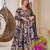 blue  color printed kurta bottom with dupatta stitched