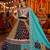 MulticolorNavratri Designer Muslin Cotton Lehenga Choli with Real Mirror Work & Dupatta