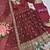  maroon festive anarkali suit for women
