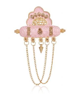   groom sherwani necklace moti mala layered for wedding | groom mala with brooch set 3