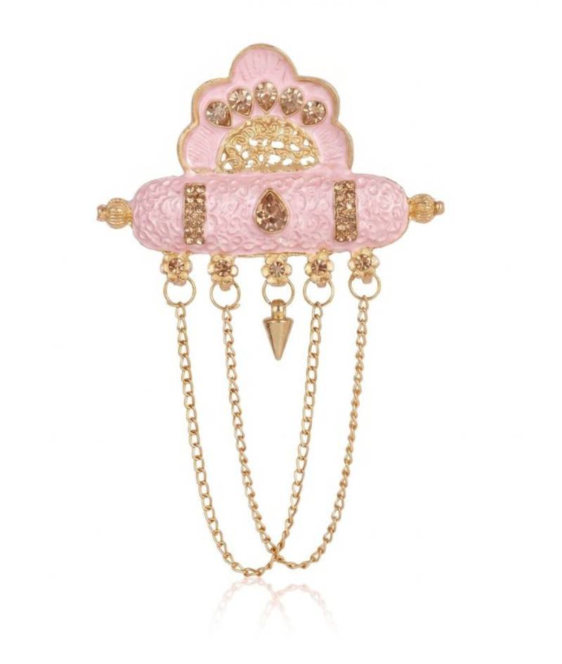   groom sherwani necklace moti mala layered for wedding | groom mala with brooch set