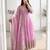  pink festive anarkali suit for women