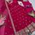  rani pink festive anarkali suit for women
