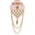   groom sherwani necklace moti mala layered for wedding | groom mala with brooch set