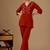 Rust color cotton flex fabric designer cord set for casual girlie looks