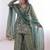Grey color stylish readymade fendy satin fabric suit for trendy girls
