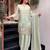 Pista color stylish readymade crepe fabric suit for trendy girls