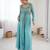 Blue color designer partywear attire for trendy ceremonial looks