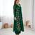 Dark green color designer partywear attire for trendy ceremonial looks
