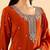 Orange color beautiful readymade palazzo dress for trendy girlie looks