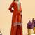 Orange color beautiful readymade palazzo dress for trendy girlie looks