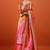 Rust color viscose jacquard fabric designer readymade palazzo suit for girl