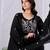 Black color mul cotton fabric designer embroidery work festive salwar kameez for girls