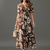 Brown color stylish partywear kurta for fashinova girls ceremonial wear