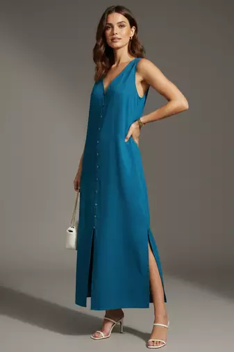 Teal color stylish partywear kurta for fashinova girls ceremonial wear