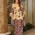 Yellow color cambric cotton fabric elegant readymade suit for trendy girls