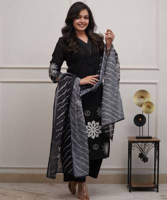 Black color rayon fabric designer ceremonial salwar suit for girlie party looks 2