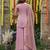 Pink color fendy satin fabric designer ceremonial salwar suit for girlie party looks