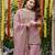 Pink color fendy satin fabric designer ceremonial salwar suit for girlie party looks
