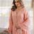 Pink color chanderi fabric designer ceremonial salwar suit for girlie party looks