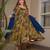 Multy color designer cotton silk fabric designer printed readymade suit