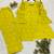 Lime cotton embroidered co-ord set with matching pants