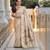 Cream color cotton silk fabric rich wevon meenakari designer ceremonial saree