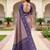 Grey color patola silk saree with special woven meenakari jacquard designer saree