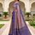 Grey color patola silk saree with special woven meenakari jacquard designer saree