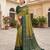 Mahendi color patola silk saree with special woven meenakari jacquard designer saree