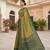 Mahendi color patola silk saree with special woven meenakari jacquard designer saree