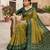 Mahendi color patola silk saree with special woven meenakari jacquard designer saree