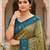 Green color patola silk saree with special woven meenakari jacquard designer saree