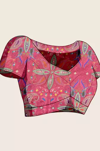 Multy color smart and beautiful linen printed casual saree