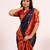 Blue color tissue silk ethnic partywear paithani pallu designer saree