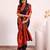 Blue color tissue silk ethnic partywear paithani pallu designer saree