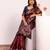 Coffee color tissue silk ethnic partywear paithani pallu designer saree
