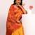 Yellow color tissue silk ethnic partywear paithani pallu designer saree