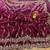 Burgundy color elegant space silk fabric rich looks embroidered saree