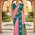 Baby pink color beautiful woven designer soft silk rich looks saree