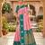 Baby pink color beautiful woven designer soft silk rich looks saree