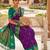 Magenta color beautiful woven designer soft silk rich looks saree