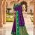 Magenta color beautiful woven designer soft silk rich looks saree