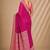 Pink color smart chiffon designer wevon jacquard designer partywear saree