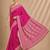 Pink color smart chiffon designer wevon jacquard designer partywear saree