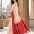 Cream color designer wevon jacquard designer crepe fabric traditional rich saree