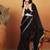 Black color smart designer lace border organza fabric partywear organza saree