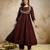 Pink color chinon fabric beautiful embroiered palazzo dress for ceremonial looks